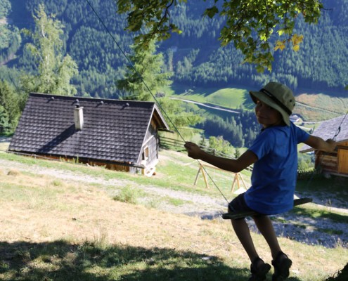 hoch über der Grahbergalm